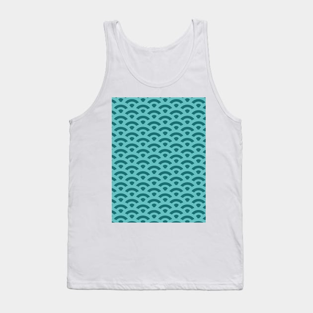 Japan Inspired Design Tank Top by zarya_kiqo